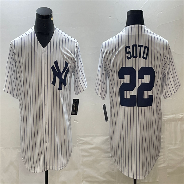 Los Angeles Dodgers #22 Juan Soto White Home Authentic Patch Jersey Baseball Jerseys