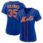 New York Mets #35 Justin Verlander Royal Alternate Replica Player Jersey Baseball Jerseys