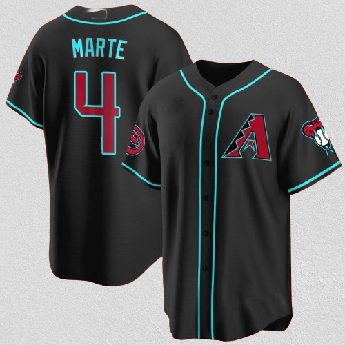 Arizona Diamondbacks #4 Ketel Marte 2024 Cool Base Stitched Baseball Jerseys