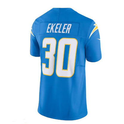 LA.Chargers #30 Austin Ekeler Vapor F.U.S.E. Limited Jersey - Powder Blue Stitched American Football Jerseys