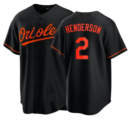 Baltimore Orioles #2 Gunnar Henderson Black Baseball City Jersey