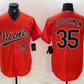 Baltimore Orioles #35 Adley Rutschman Number Orange Stitched Cool Base Baseball Jerseys