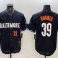 Baltimore Orioles #39 Corbin Burnes Number Black 2023 City Connect Cool Base Stitched Baseball Jerseys