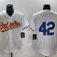 Baltimore Orioles #42 Jackie Robinson White Stitched Cool Base Baseball Jerseys