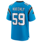 C.Panthers #59 Luke Kuechly Retired Player Game Jersey - Blue Stitched American Football Jerseys