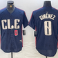 Cleveland Guardians #0 Andres Gimenez Navy 2024 City Connect Limited Stitched Baseball Jerseys