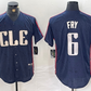Cleveland Guardians #6 David Fry Navy 2024 City Connect Limited Stitched Baseball Jerseys