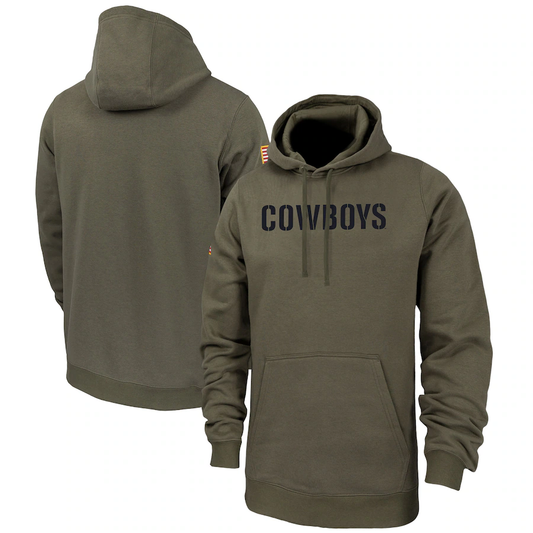 Cowboys 2024 Salute To Service Club Pullover Hoodie Cheap sale Birthday and Christmas gifts Stitched American Football Jerseys