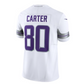 MN.Vikings #80 Cris Carter Alternate Vapor F.U.S.E. Retired Player Limited Jersey - White American Football Jerseys
