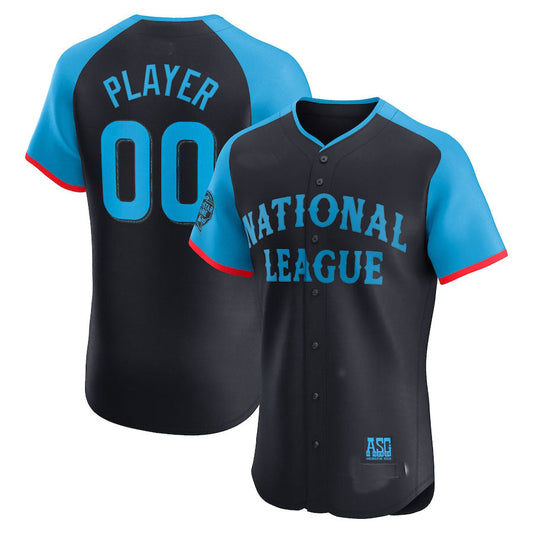 Custom National League 2024 All-Star Game Elite Pick-A-Player Jersey - Navy Baseball Jerseys