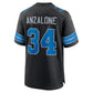 D.Lions #34 Alex Anzalone 2nd Alternate Game Jersey - Black American Football Jerseys