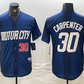 Detroit Tigers #30 Kerry Carpenter Number 2024 Navy City Connect Cool Base Limited Stitched Baseball Jerseys