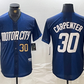 Detroit Tigers #30 Kerry Carpenter 2024 Navy City Connect Cool Base Limited Stitched Baseball Jerseys