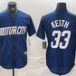 Detroit Tigers #33 Colt Keith 2024 Navy City Connect Cool Base Limited Stitched Baseball Jersey