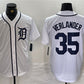 Detroit Tigers #35 Justin Verlander White Cool Base Stitched Baseball Jersey