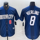 Detroit Tigers #8 Matt Vierling Number Navy 2024 City Connect Cool Base Limited Stitched Baseball Jersey