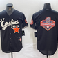 Houston Astros Big Logo Black Cactus Jack Vapor Premier Stitched Baseball Jersey
