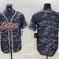 Houston Astros Blank Gray Camo Cool Base Stitched  Baseball Jersey