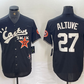 Houston Astros #27 Jose Altuve Black Cactus Jack Cool Base Jersey Baseball Jerseys