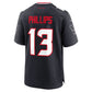H.Texans #13 DelShawn Phillips Team Game Jersey - Navy American Football Jerseys