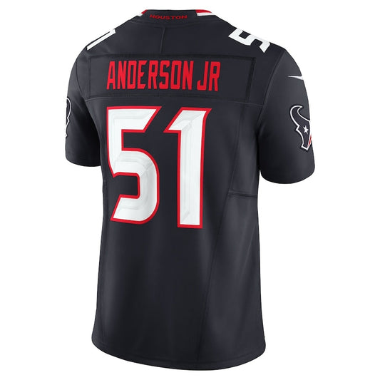 H.Texans #51 Will Anderson Jr. Vapor F.U.S.E. Limited Jersey - Navy American Football Jerseys