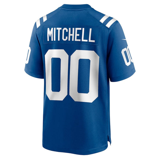 IN.Colts Adonai Mitchell 2024 Draft Player Game Jersey - Royal American Football Jerseys