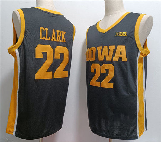 I.Hawkeyes #22 Caitlin Clark Black Stitched Jersey American College Jerseys