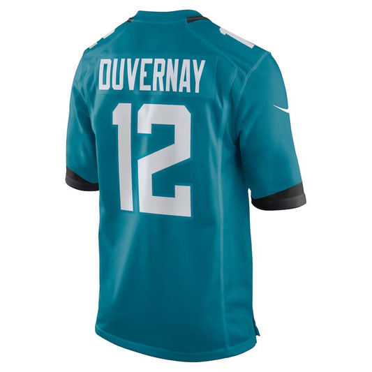 J.Jaguars #12 Devin Duvernay Alternate Game Jersey - Teal American Football Jersey