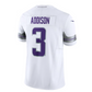 MN.Vikings #3 Jordan Addison Alternate Vapor F.U.S.E. Limited Jersey - White American Football Jerseys