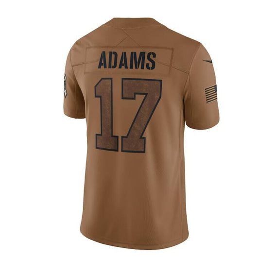 LV.Raiders #17 Davante Adams Brown 2023 Salute To Service Limited Jersey Stitched American Football Jerseys