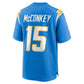 LA.Chargers #15 Ladd McConkey 2024 Draft Player Game Jersey - Powder Blue American Football Jerseys