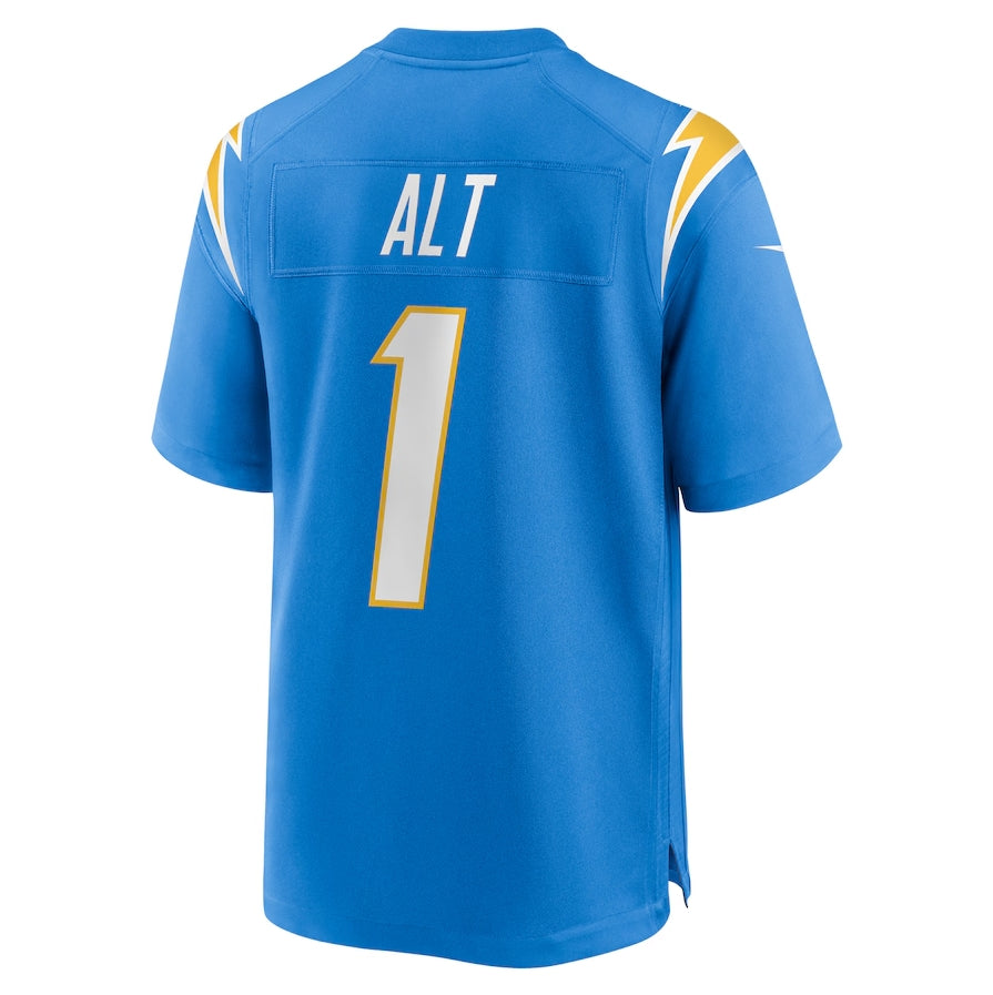 LA.Chargers #1 Joe Alt 2024 Draft First Round Pick Player Game Jersey - Powder Blue American Football Jerseys