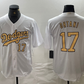Los Angeles Dodgers #17 Shohei Ohtani Number White 2022 All Star Stitched Cool Base Baseball Jerseys