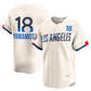 Los Angeles Dodgers #18 Yoshinobu Yamamoto Cream 2024 City Connect Limited Player Baseball Jerseys