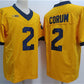 M.Wolverines #2 Blake Corum 2023 F.U.S.E. Yellow Stitched Jersey College Jerseys