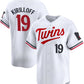 Minnesota Twins #19 Alex Kirilloff White 2024 Home Limited Stitched Baseball Jersey