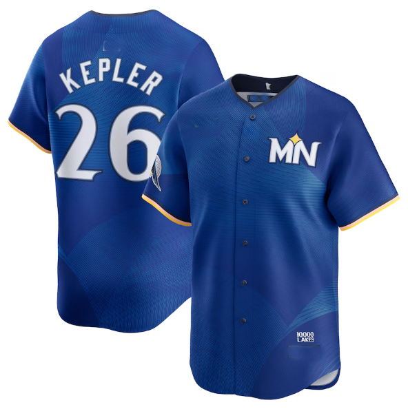 Minnesota Twins #26 Max Kepler Royal 2024 City Connect Limited Baseball Jersey