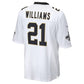 NO.Saints #21 Jamaal Williams Team Game Jersey - White American Football Jersey