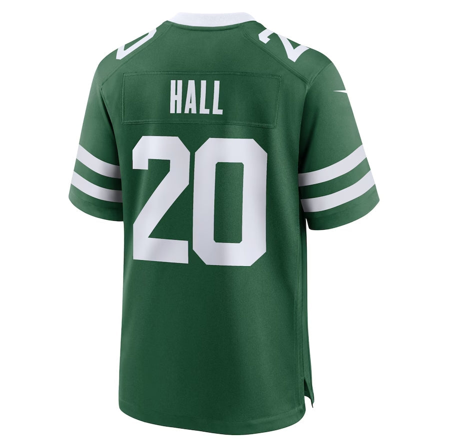 New York Jets #20 Breece Hall Game Jersey - Legacy Green American Football Jerseys