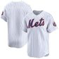 New York Mets Blank 2024 White Home Limited Stitched Baseball Jersey