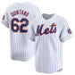 New York Mets #62 Jose Quintana White 2024 Home Limited Stitched Baseball Jersey