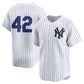 New York Yankees 2024 #42 Jackie Robinson Day Home Limited Jersey – White Stitches Baseball Jerseys
