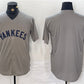 New York Yankees Blank Gray Cool Base Stitched Baseball Jersey