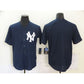New York Yankees Blank Navy Blue Alternate Stitched Baseball Jersey