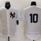 New York Yankees #10 Phil Rizzuto White Flex Base Stitched Baseball Jersey