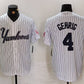 New York Yankees #4 Lou Gehrig White Pinstripe Fashion Cool Base Baseball Jerseys