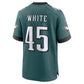P.Eagles #45 Devin White Game Jersey - Midnight Green American Football Jerseys