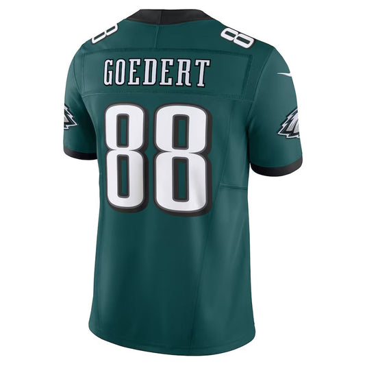 P.Eagles #88 Dallas Goedert Vapor F.U.S.E. Limited Jersey - Midnight Green American Football Jersey