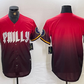 Philadelphia Phillies Blank Red Black 2024 City Connect Limited Stitched Baseball Jerseys
