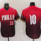 Philadelphia Phillies #10 JT Realmuto Red 2024 City Connect Limited Stitched Baseball Jersey